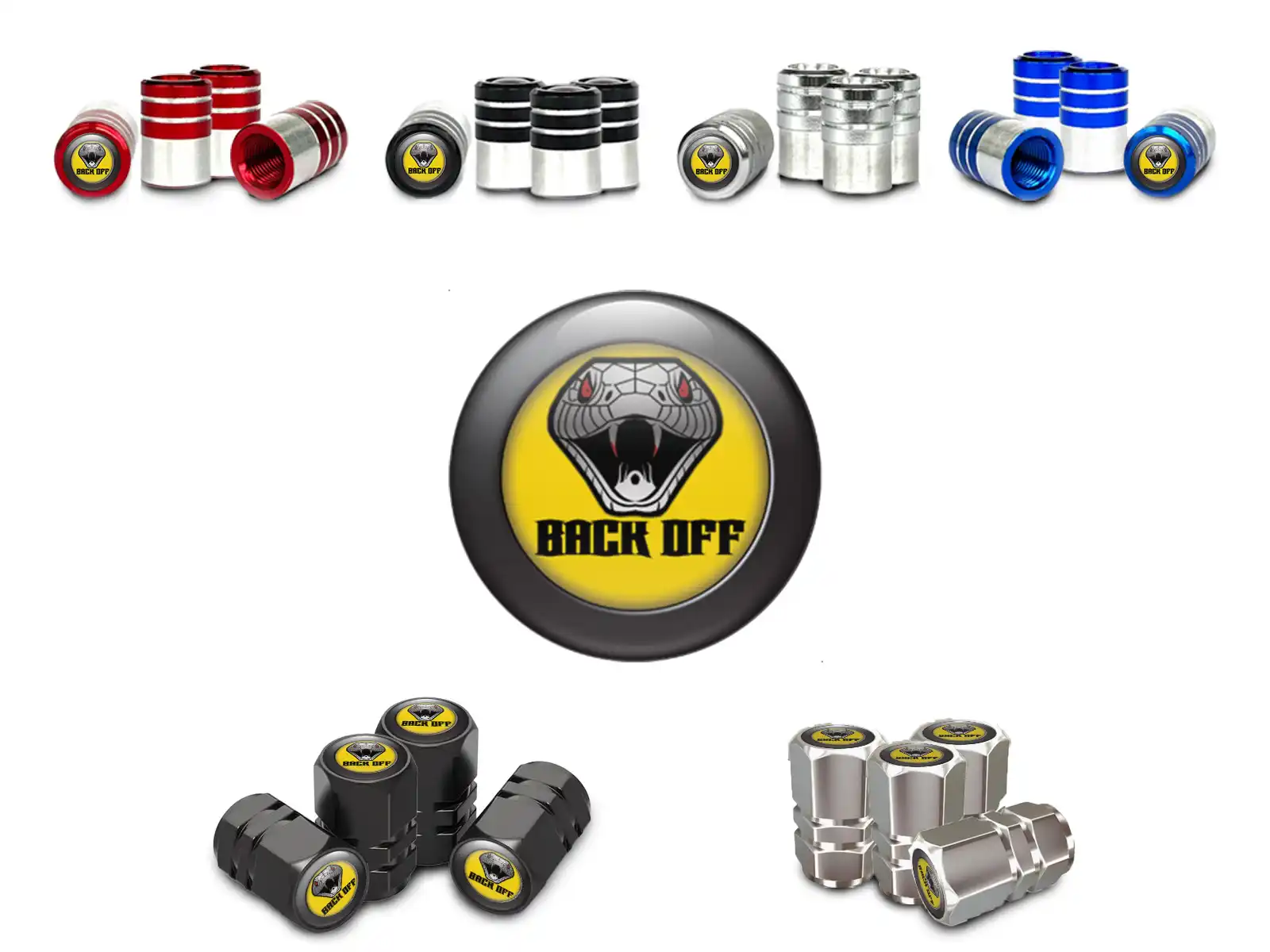 Rim Valve Caps for Car Common Fit